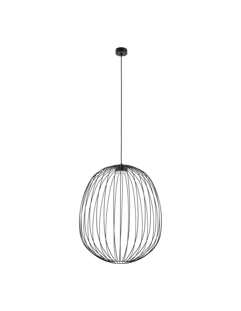 TK Lighting SPHERA L BLACK LAMPA WISZĄCA 1XGX53 11301