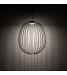 TK Lighting SPHERA L BLACK LAMPA WISZĄCA 1XGX53 11301