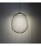 TK Lighting SPHERA L BLACK LAMPA WISZĄCA 1XGX53 11301
