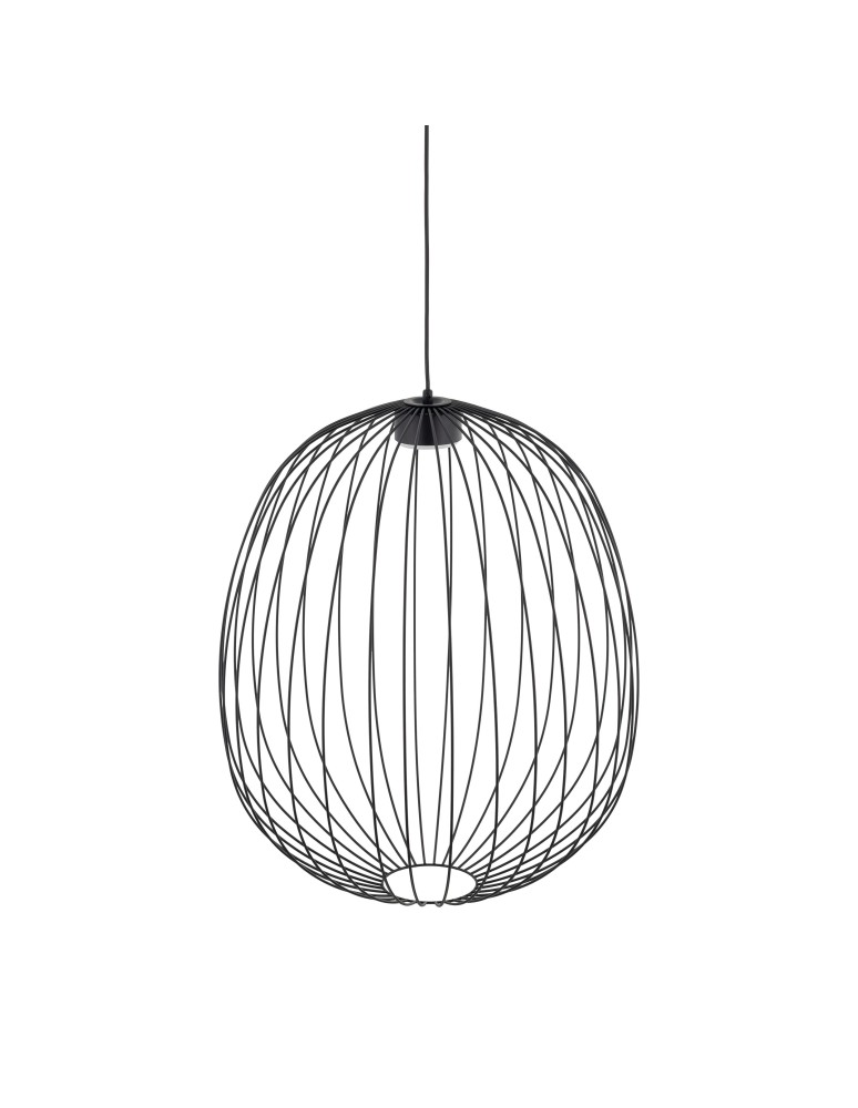 TK Lighting SPHERA L BLACK LAMPA WISZĄCA 1XGX53 11301