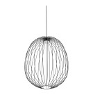 TK Lighting SPHERA L BLACK LAMPA WISZĄCA 1XGX53 11301