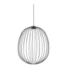 TK Lighting SPHERA L BLACK LAMPA WISZĄCA 1XGX53 11301