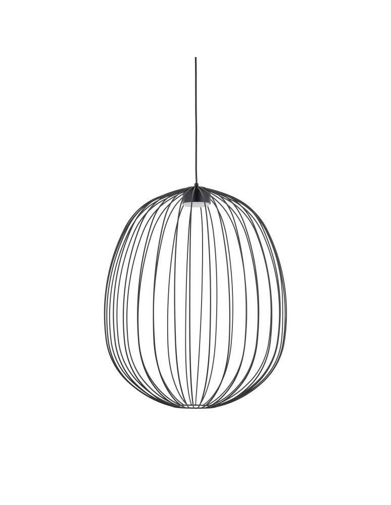 TK Lighting SPHERA L BLACK LAMPA WISZĄCA 1XGX53 11301