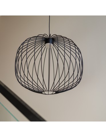 TK Lighting SPHERA M BLACK LAMPA WISZĄCA 1XGX53 11304 - product 2