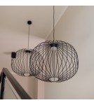 TK Lighting SPHERA M BLACK LAMPA WISZĄCA 1XGX53 11304