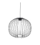 TK Lighting SPHERA M BLACK LAMPA WISZĄCA 1XGX53 11304