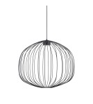 TK Lighting SPHERA M BLACK LAMPA WISZĄCA 1XGX53 11304