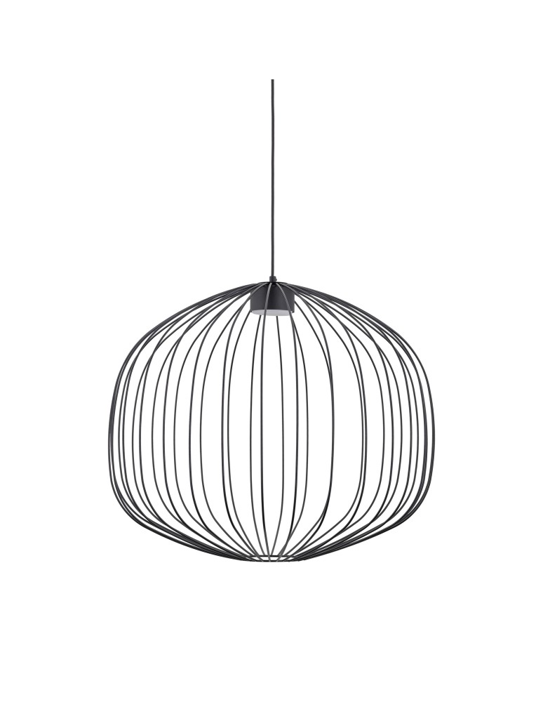 TK Lighting SPHERA M BLACK LAMPA WISZĄCA 1XGX53 11304
