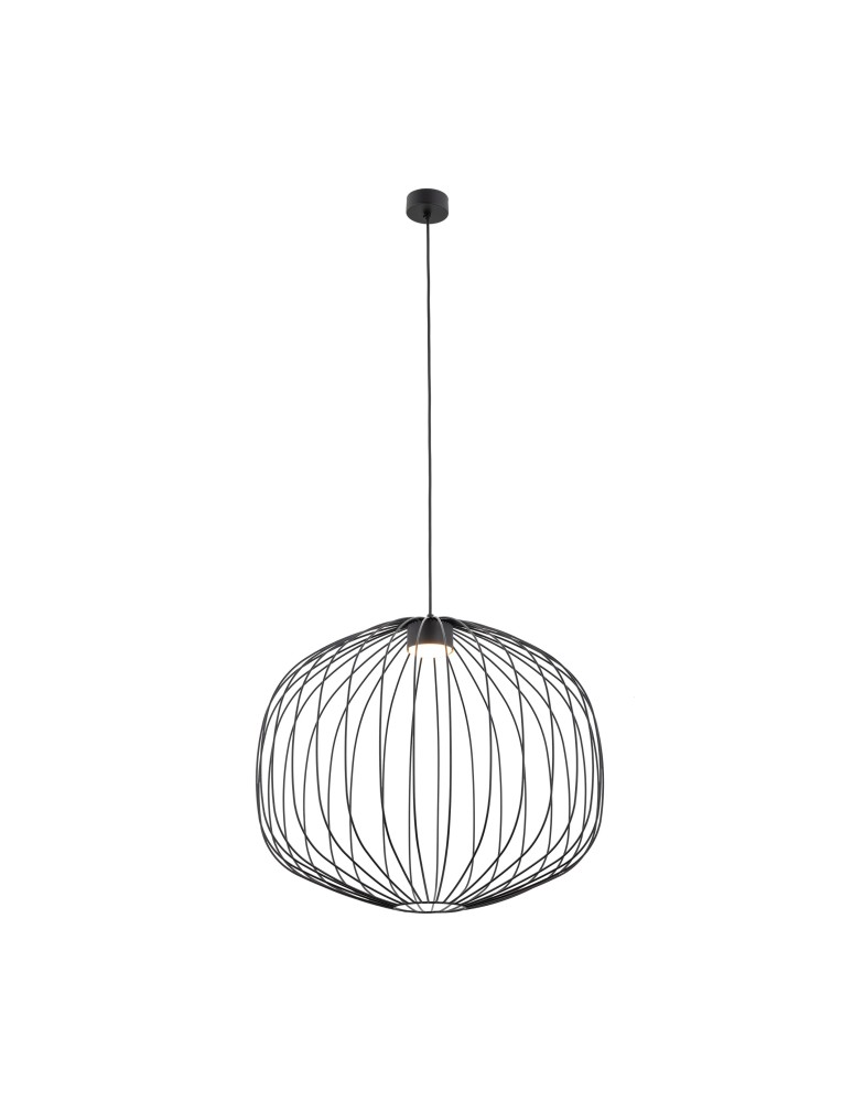TK Lighting SPHERA M BLACK LAMPA WISZĄCA 1XGX53 11304