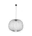 TK Lighting SPHERA M BLACK LAMPA WISZĄCA 1XGX53 11304