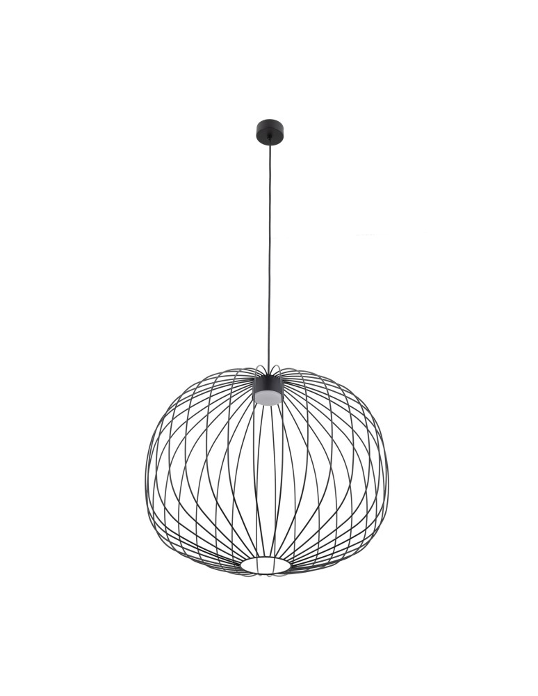 TK Lighting SPHERA M BLACK LAMPA WISZĄCA 1XGX53 11304