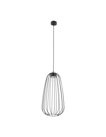 TK Lighting SPHERA S BLACK LAMPA WISZĄCA 1XGX53 11307