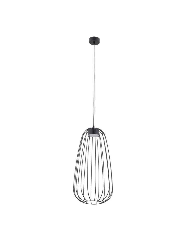 TK Lighting SPHERA S BLACK LAMPA WISZĄCA 1XGX53 11307