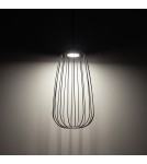 TK Lighting SPHERA S BLACK LAMPA WISZĄCA 1XGX53 11307