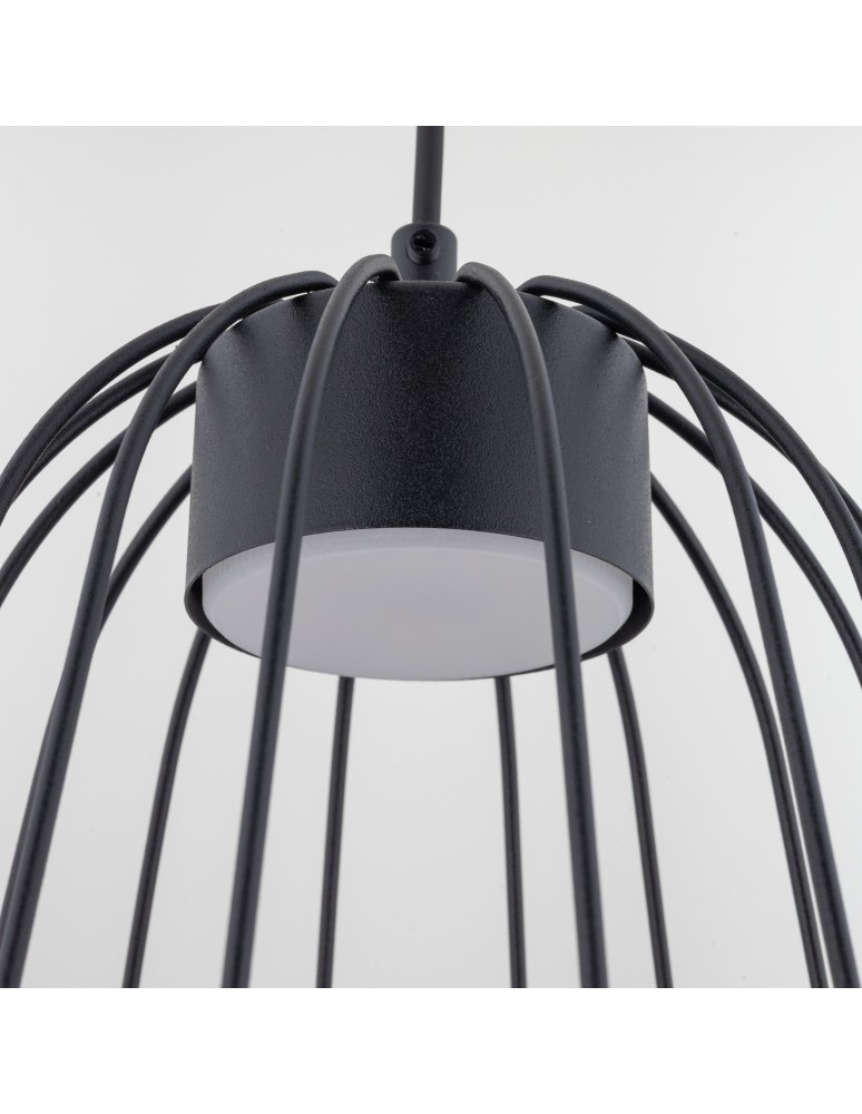 TK Lighting SPHERA S BLACK LAMPA WISZĄCA 1XGX53 11307