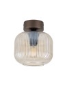View TK Lighting SALVIA BROWN CEILING LAMP 1XE14 11358
