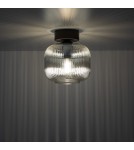 TK Lighting SALVIA BROWN LAMPA SUFITOWA 1XE14 11358