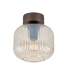TK Lighting SALVIA BROWN LAMPA SUFITOWA 1XE14 11358