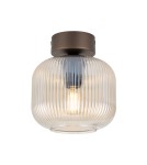 TK Lighting SALVIA BROWN LAMPA SUFITOWA 1XE14 11358