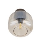 TK Lighting SALVIA BROWN LAMPA SUFITOWA 1XE14 11358