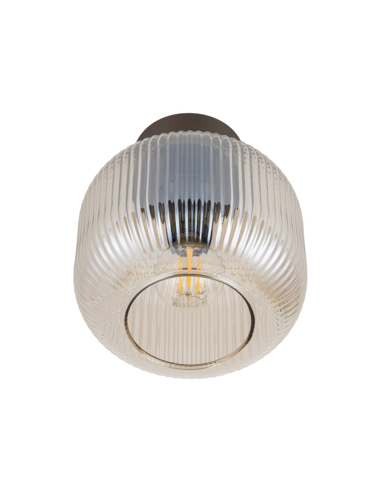 TK Lighting SALVIA BROWN LAMPA SUFITOWA 1XE14 11358