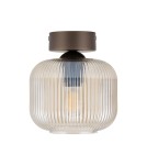 TK Lighting SALVIA BROWN LAMPA SUFITOWA 1XE14 11358