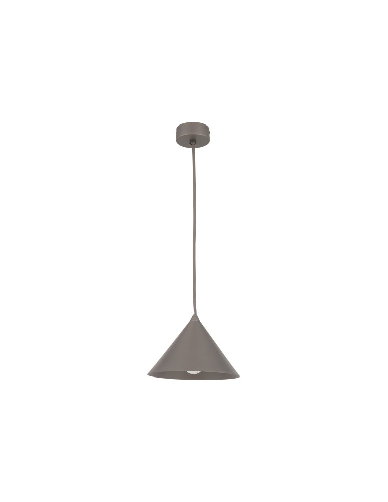 TK Lighting CONO S NEW BROWN LAMPA WISZĄCA 1XE27 11375