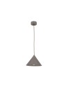 View TK Lighting CONO S NEW BROWN PENDANT LAMP 1XE27 11375