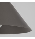 TK Lighting CONO S NEW BROWN LAMPA WISZĄCA 1XE27 11375