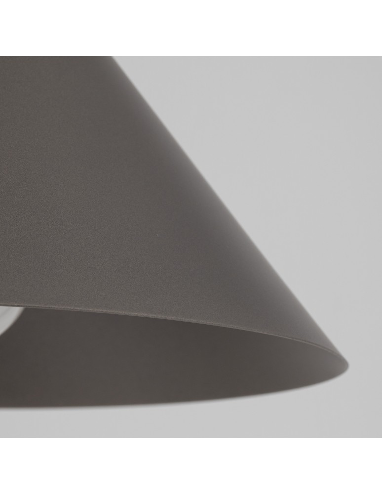 TK Lighting CONO S NEW BROWN LAMPA WISZĄCA 1XE27 11375