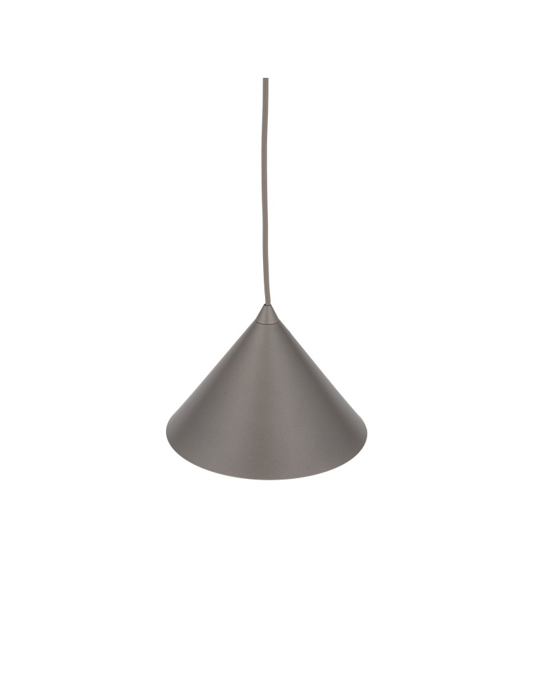 TK Lighting CONO S NEW BROWN LAMPA WISZĄCA 1XE27 11375
