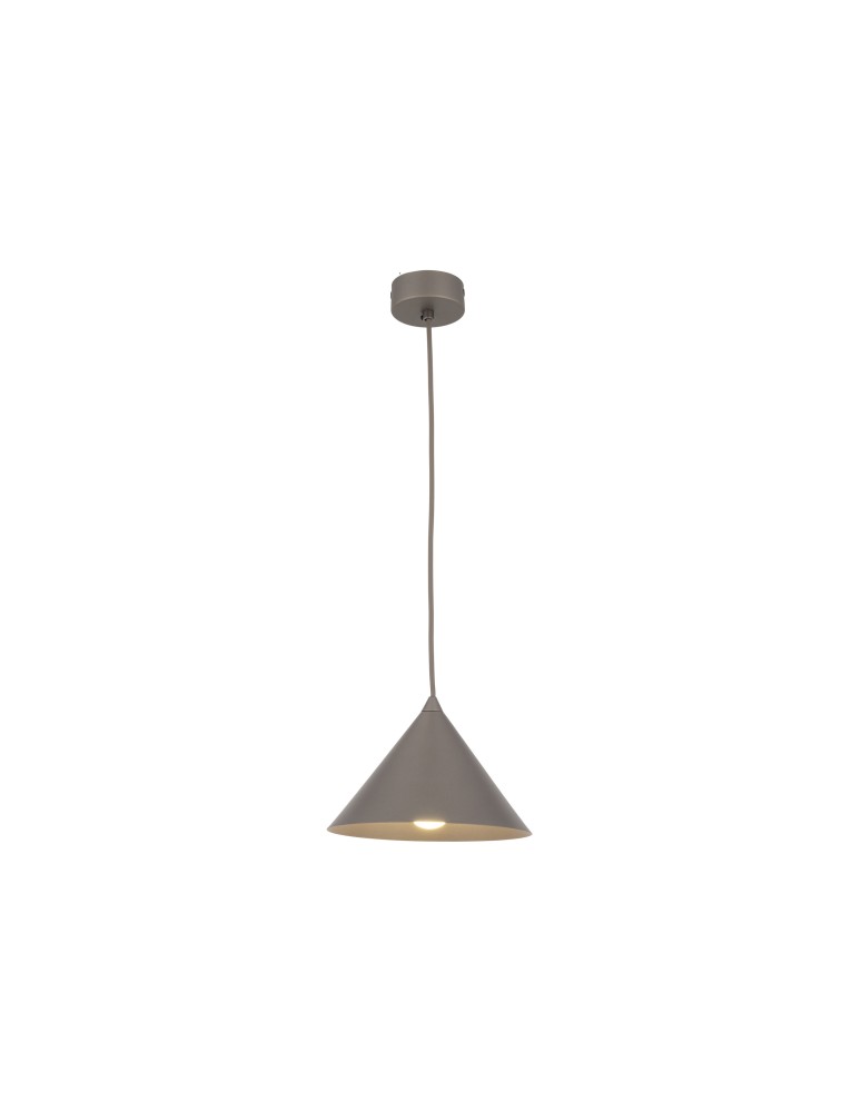 TK Lighting CONO S NEW BROWN LAMPA WISZĄCA 1XE27 11375