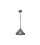 TK Lighting CONO S NEW BROWN LAMPA WISZĄCA 1XE27 11375