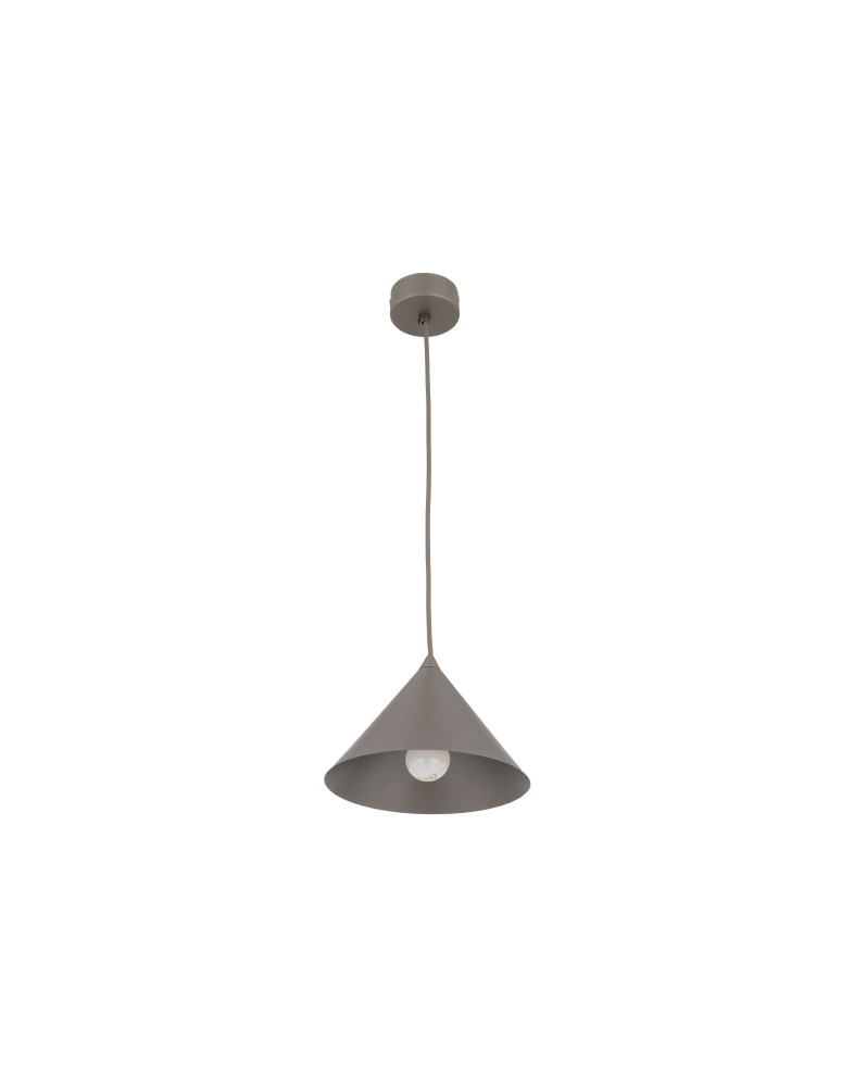 TK Lighting CONO S NEW BROWN LAMPA WISZĄCA 1XE27 11375