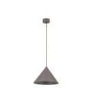 TK Lighting CONO M NEW BROWN LAMPA WISZĄCA 1XE27 11376