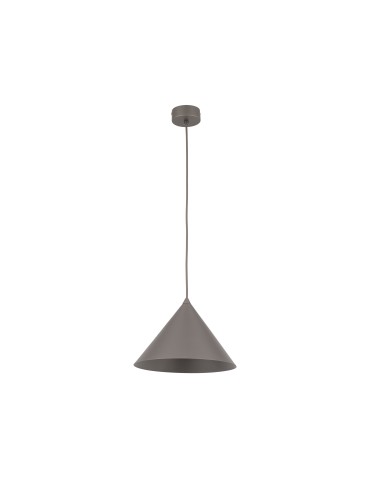 TK Lighting CONO M NEW BROWN LAMPA WISZĄCA 1XE27 11376