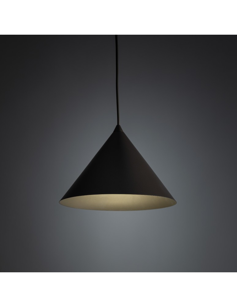 TK Lighting CONO M NEW BROWN LAMPA WISZĄCA 1XE27 11376