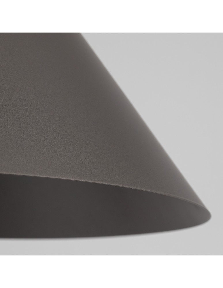 TK Lighting CONO M NEW BROWN LAMPA WISZĄCA 1XE27 11376