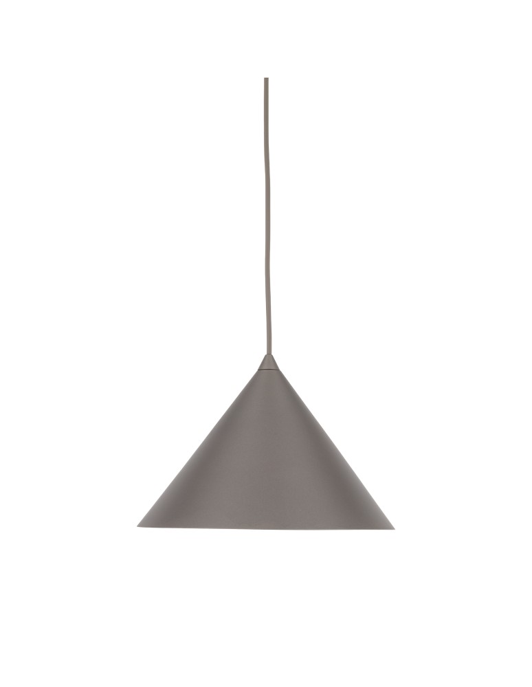TK Lighting CONO M NEW BROWN LAMPA WISZĄCA 1XE27 11376
