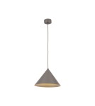 TK Lighting CONO M NEW BROWN LAMPA WISZĄCA 1XE27 11376
