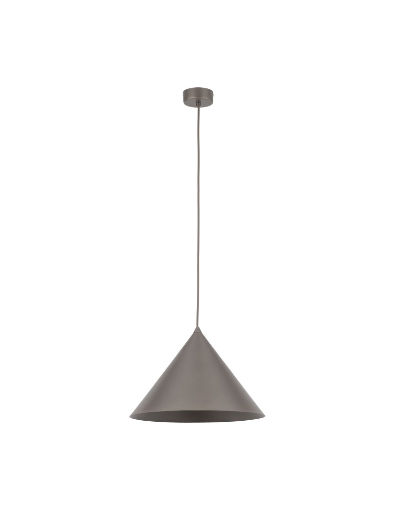 TK Lighting CONO L NEW BROWN LAMPA WISZĄCA 1XE27 11377