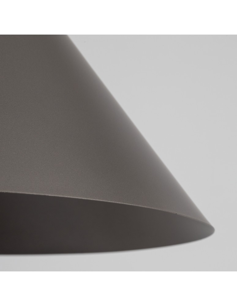 TK Lighting CONO L NEW BROWN LAMPA WISZĄCA 1XE27 11377