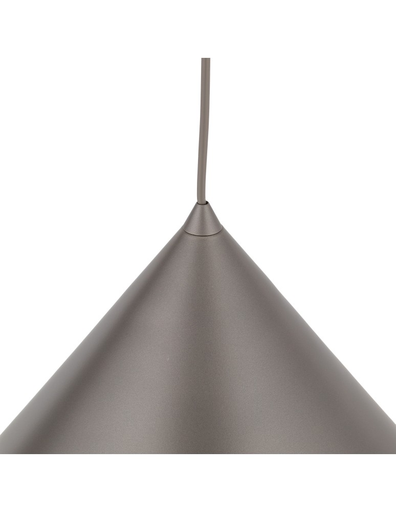 TK Lighting CONO L NEW BROWN LAMPA WISZĄCA 1XE27 11377
