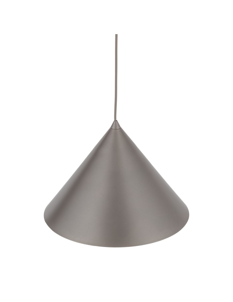 TK Lighting CONO L NEW BROWN LAMPA WISZĄCA 1XE27 11377