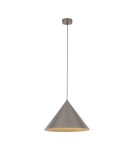 TK Lighting CONO L NEW BROWN LAMPA WISZĄCA 1XE27 11377