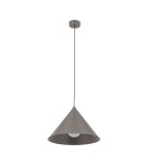 TK Lighting CONO L NEW BROWN LAMPA WISZĄCA 1XE27 11377