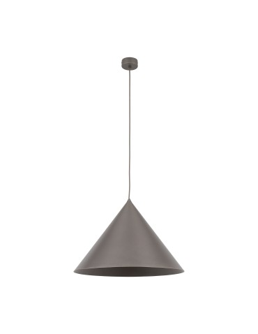 TK Lighting CONO XL NEW BROWN LAMPA WISZĄCA 1XE27 11378