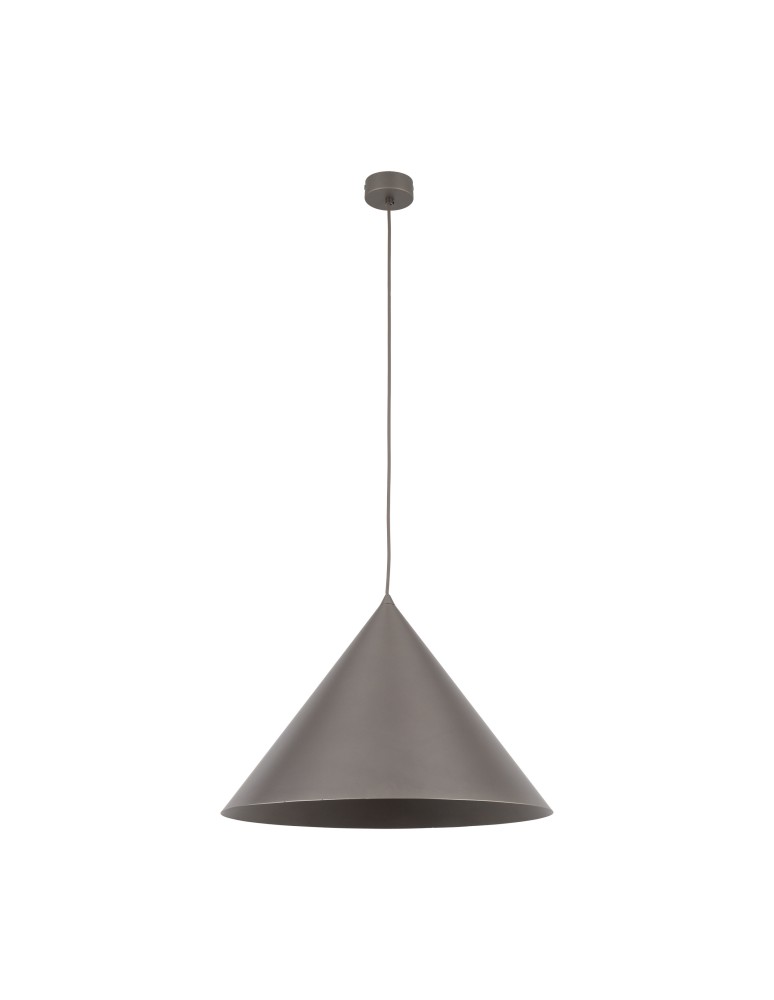 TK Lighting CONO XL NEW BROWN LAMPA WISZĄCA 1XE27 11378