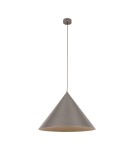 TK Lighting CONO XL NEW BROWN LAMPA WISZĄCA 1XE27 11378