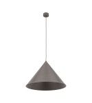 TK Lighting CONO XL NEW BROWN LAMPA WISZĄCA 1XE27 11378